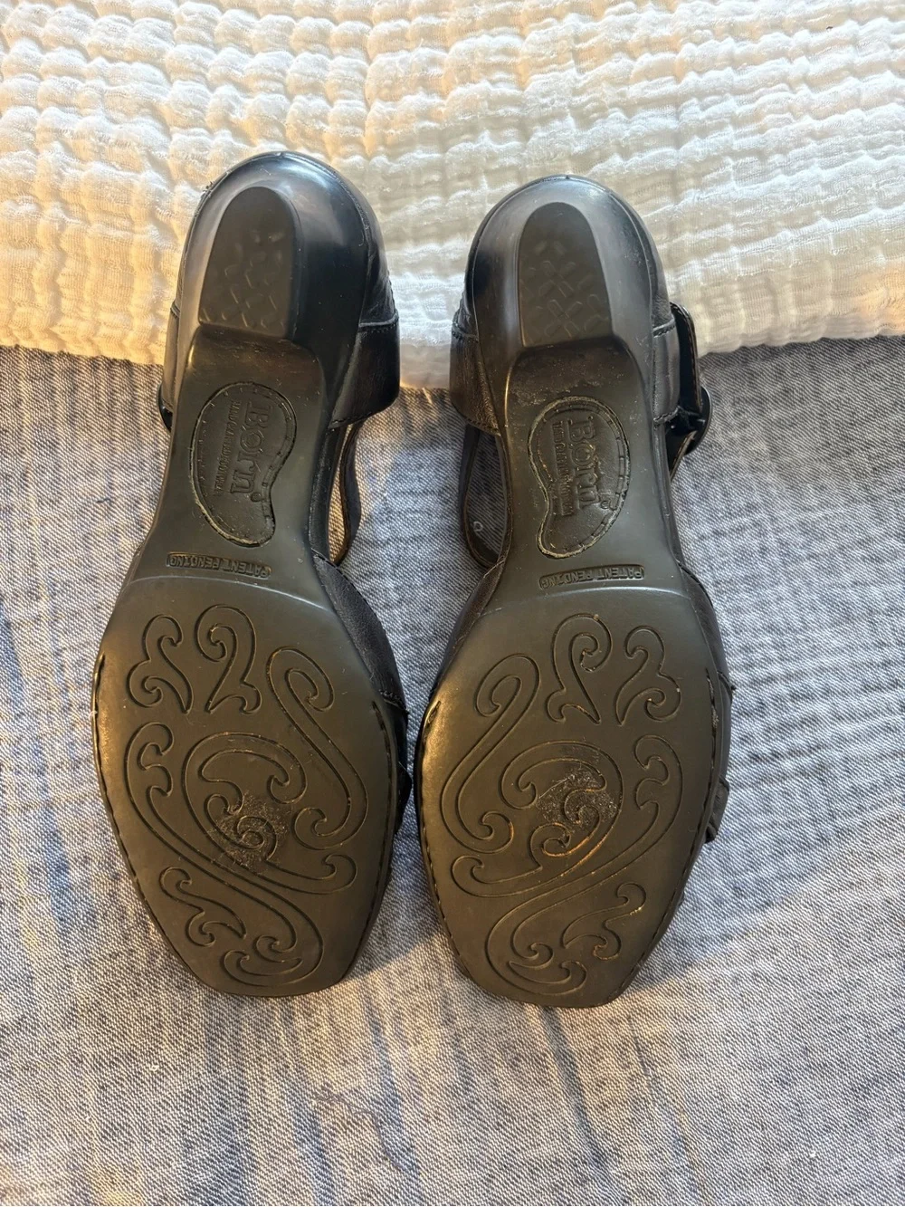 Women’s Black Leather Mary Jane Size 6.5